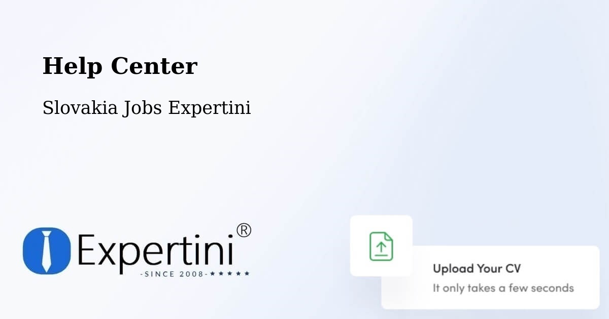 Help Center – Galanta - Slovakia Jobs Expertini