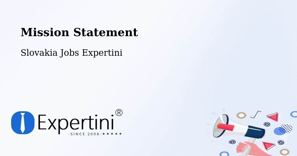 Corporate Mission – Galanta - Slovakia Jobs Expertini
