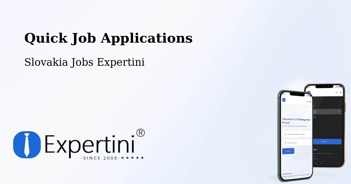 Quick Apply Feature – Galanta - Slovakia Jobs Expertini