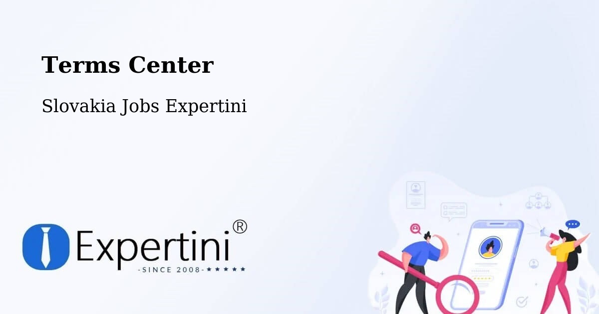 Terms of Service – Galanta - Slovakia Jobs Expertini